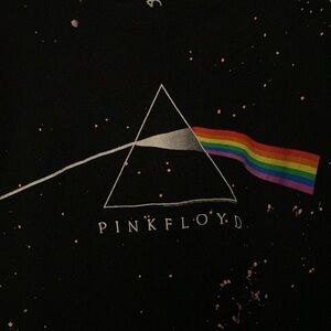 Hot Topic Metal Band Pink Floyd 'Dark Side of the Moon' XXL black T-Shirt Iconic